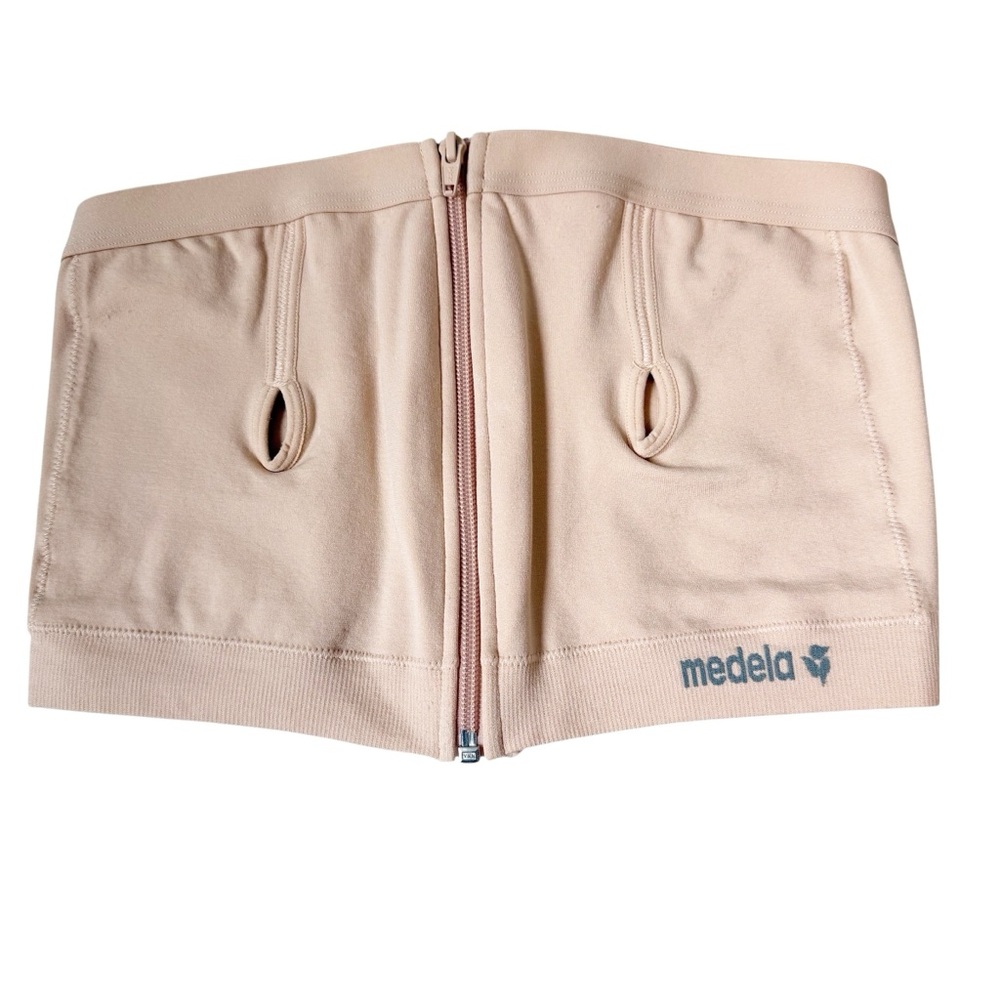 Medela Expression Bustier Pumping Bra Nude Size Large